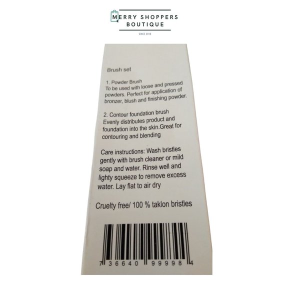 Battington Powder and Contour Brush Set - Picture 2 of 3